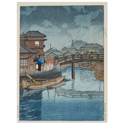 Shinagawa (1931) Art Print | Kawase Hasui-Quipham Collections