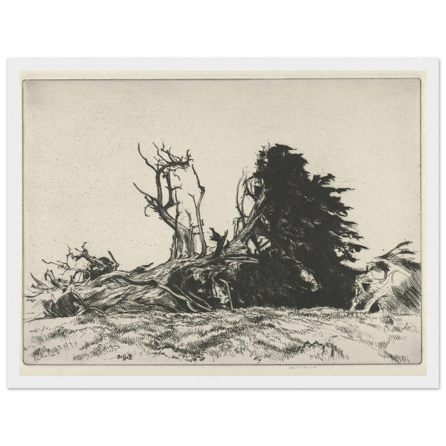 Fallen Centuries (1919) Art Print | Ernest Haskell-Quipham Collections