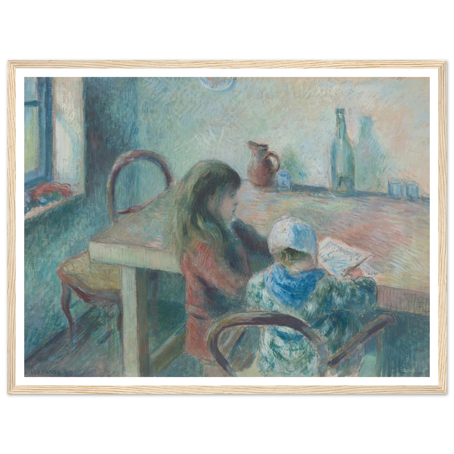 The Children (1880) Art Print | Camille Pissarro-Quipham Collections