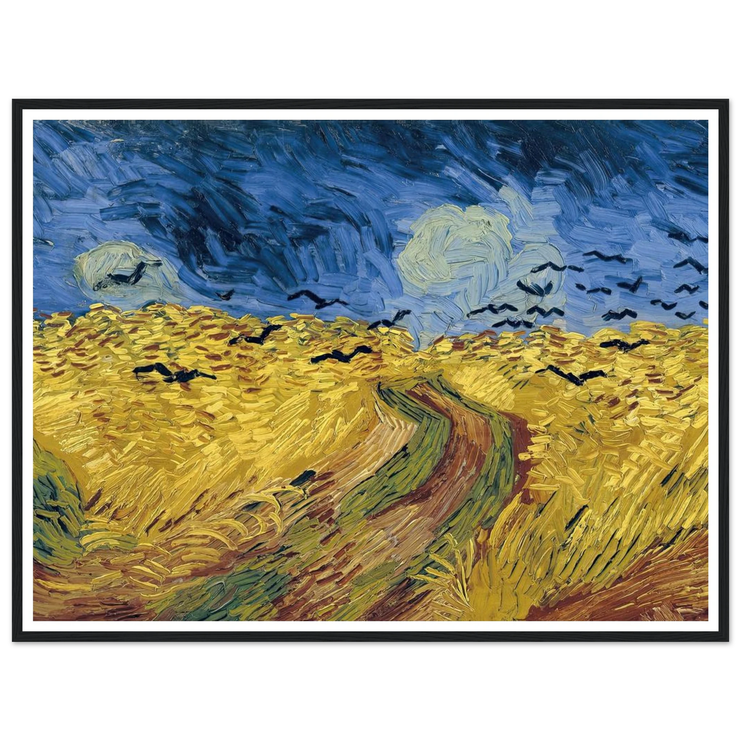 Wheatfield with Crows (1890) Art Print | Vincent van Gogh-Quipham Collections
