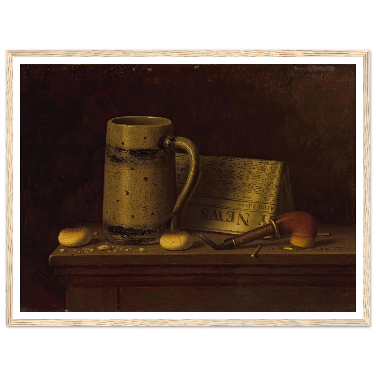 New York Daily News (1888) Art Print | William Michael Harnett-Quipham Collections