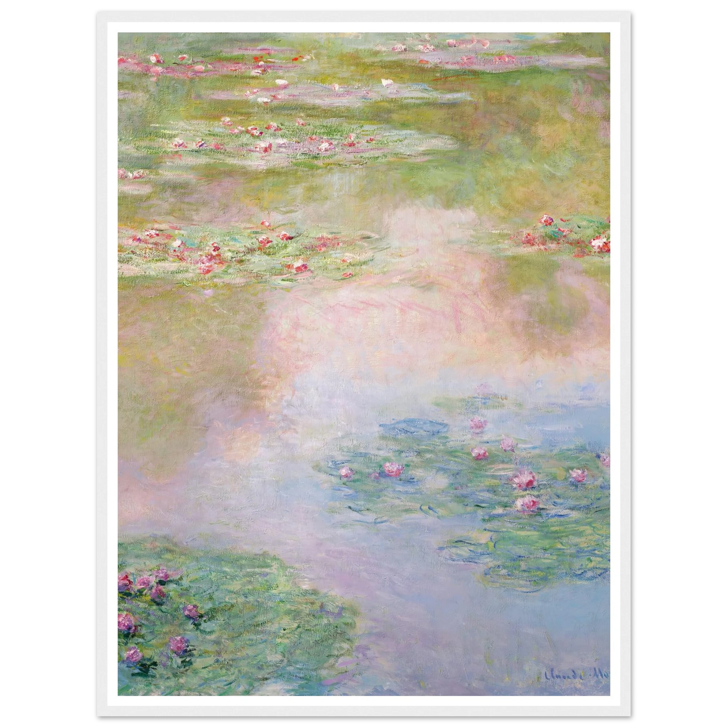 Nymphéas (1907) Art Print | Claude Monet-Quipham Collections
