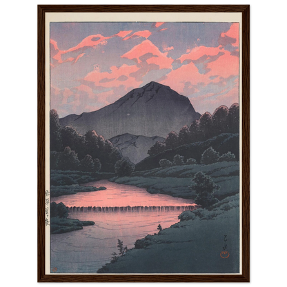 Hida Kamagadake (Mount Kamaga, Hida) (1933) Art Print | Kawase Hasui-Quipham Collections