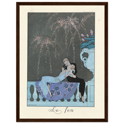 Le Feu (Fire) (1922–1926) Art Print | George Barbier-Quipham Collections