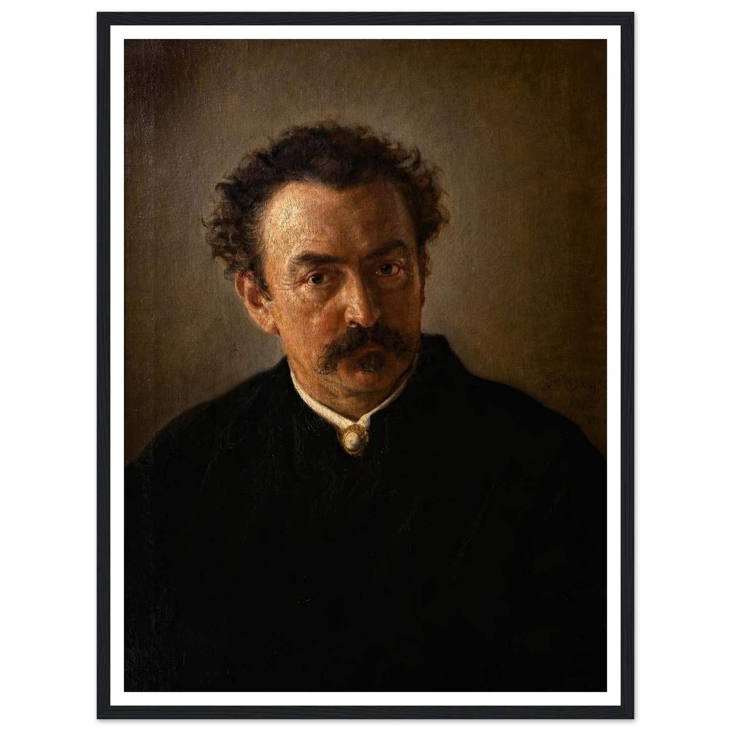 Portrait of Henryk Anastazy Groppler (1872) Art Print | Jan Matejko-Quipham Collections