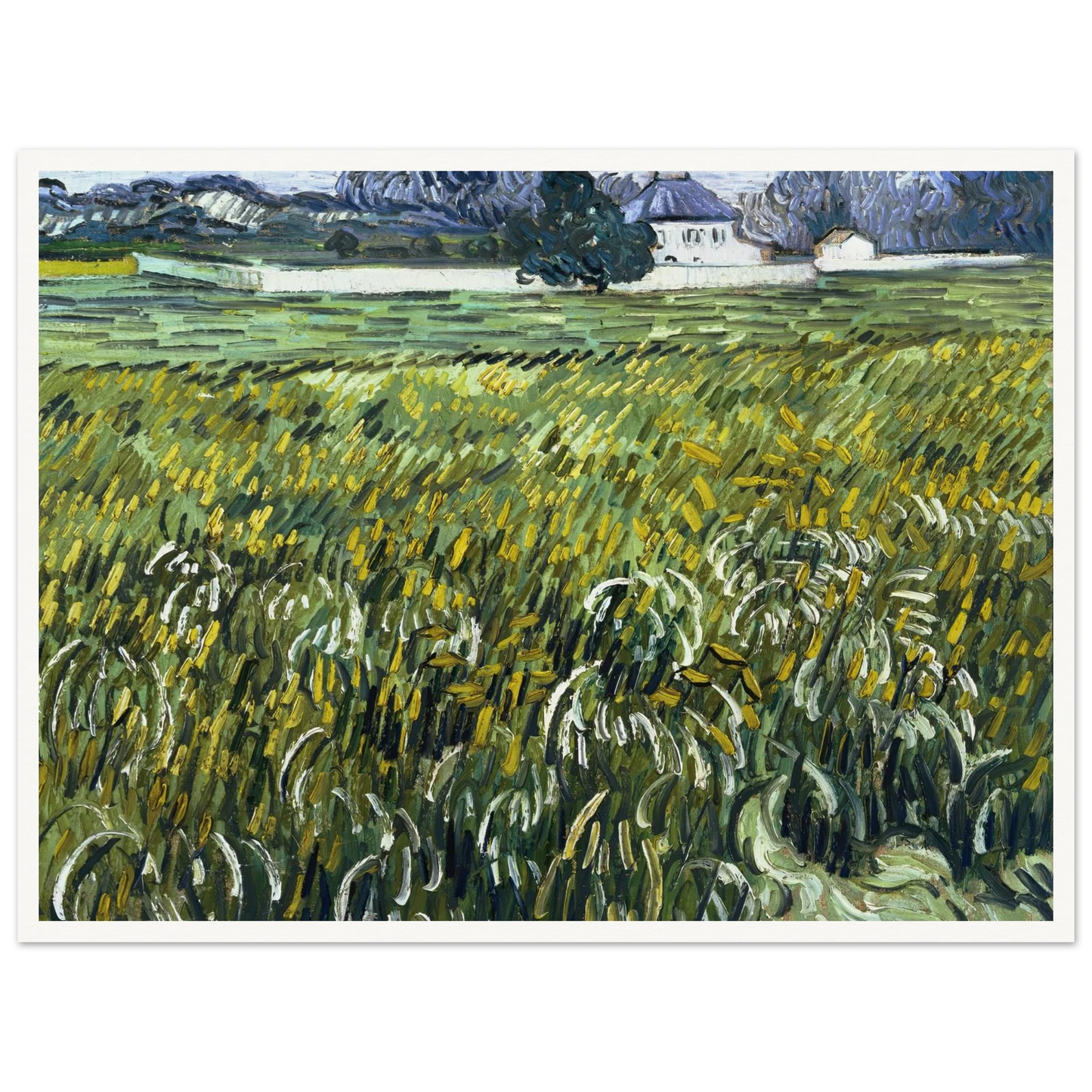 House at Auvers Art Print | Vincent van Gogh-Quipham Collections