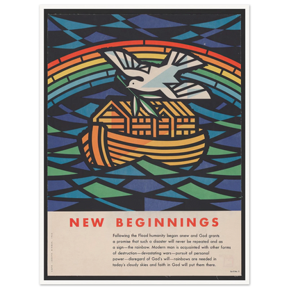 New beginnings (1955) Art Print | Joseph Binder-Quipham Collections