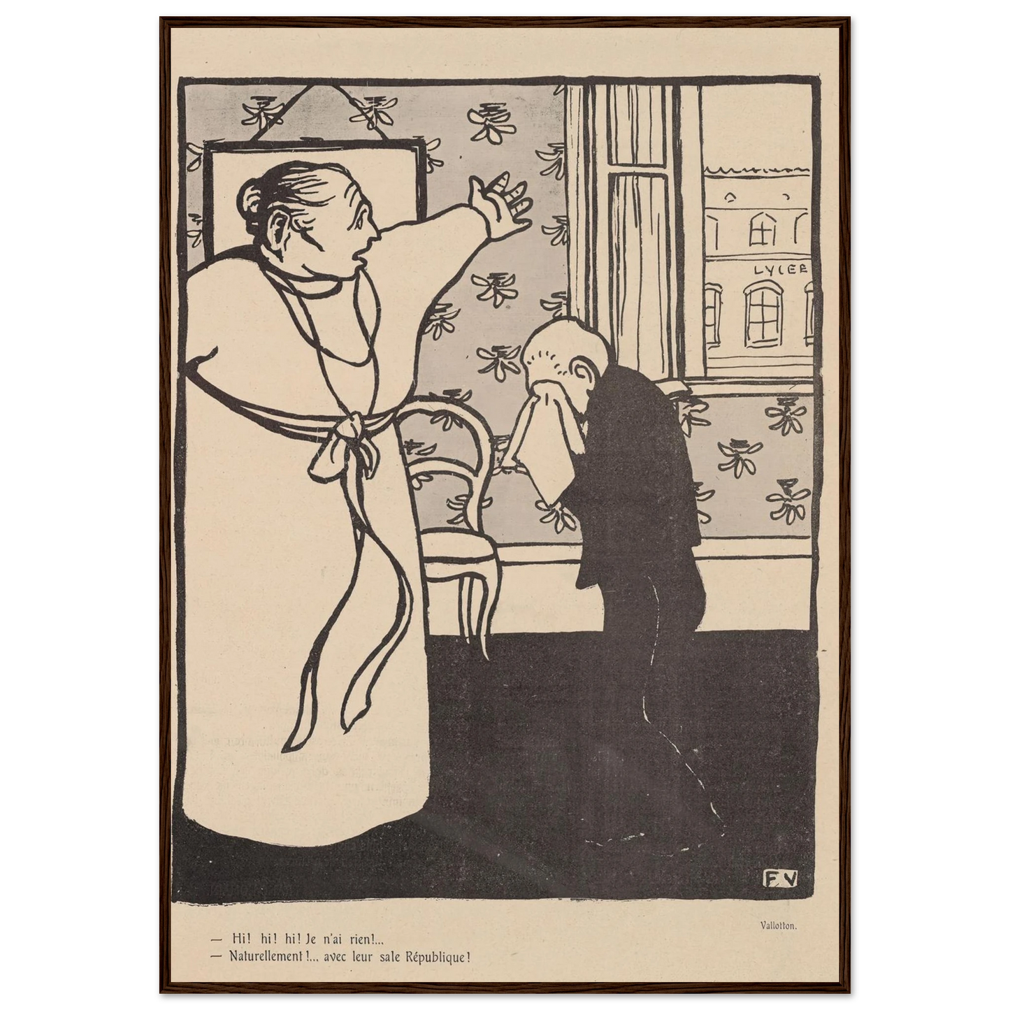 8 août 1903. Art Print | Felix Vallotton-Quipham Collections