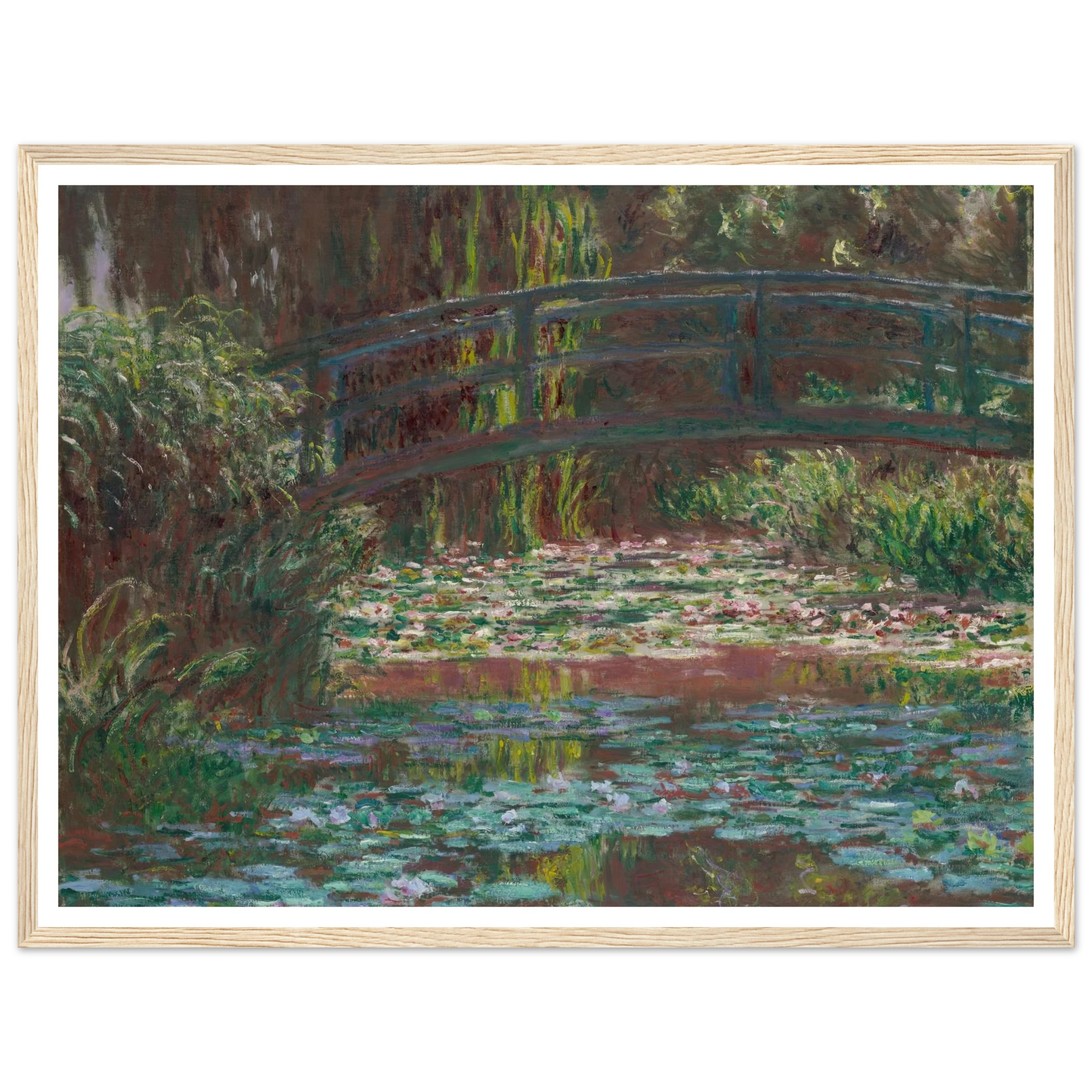 Water Lily Pond (1900) Art Print | Claude Monet-Quipham Collections