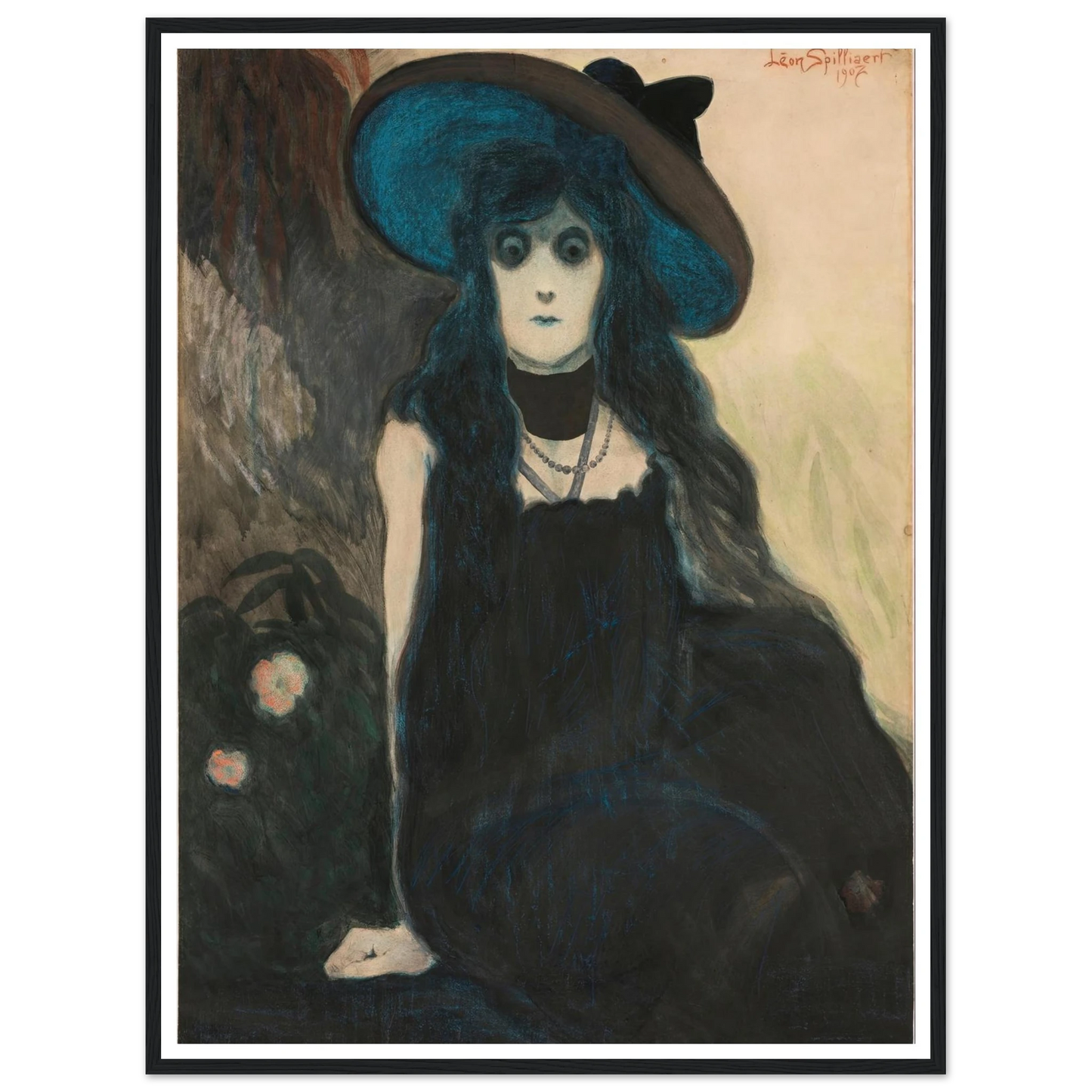 The Absinth Drinker (1907) Art Print | Leon Spilliaert-Quipham Collections
