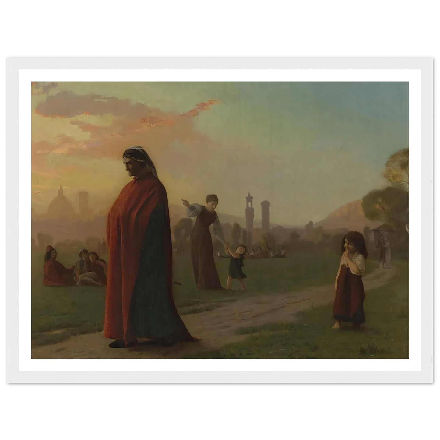 Dante (He Hath Seen Hell) Art Print | Jean Leon Gerome-Quipham Collections