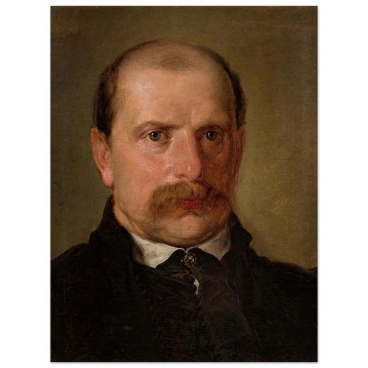 Portrait of Kazimierz Stankiewicz (1857) Art Print | Jan Matejko-Quipham Collections