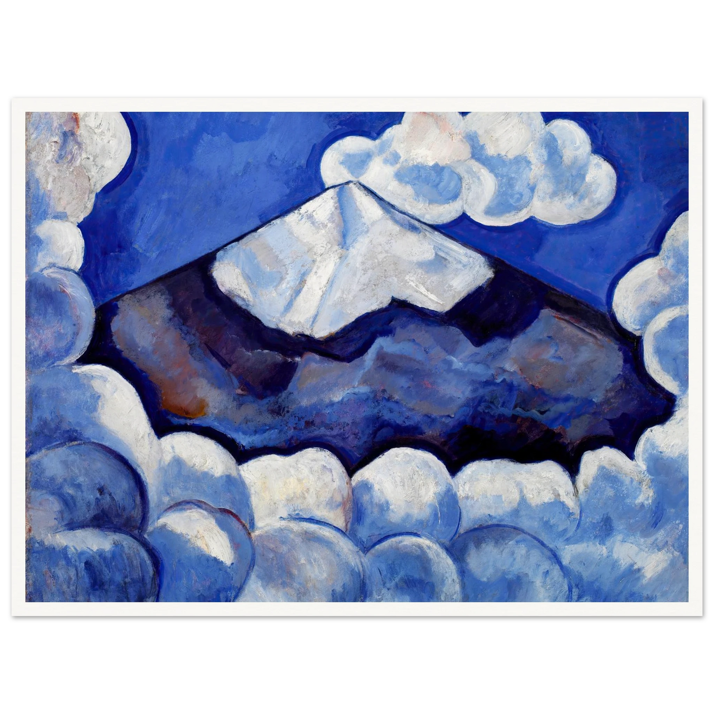 Popocatepetl, Spirited Morning– Mexico (1932) Art Print | Marsden Hartley-Quipham Collections