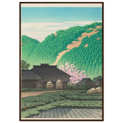Izu Nishibira no asa (Morning in Nishibira, Izu) (1953) Art Print | Kawase Hasui-Quipham Collections