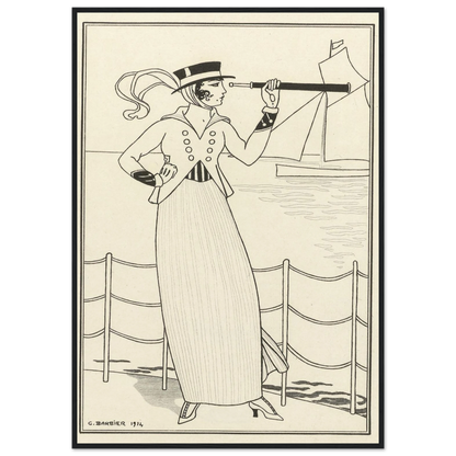 Journal des Dames et des Modes, Costumes Parisiens, 1914, No. 164 (1914) Art Print | George Barbier-Quipham Collections