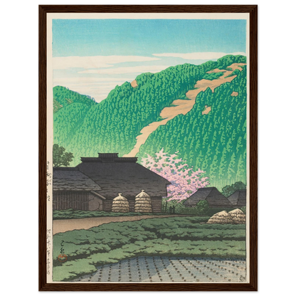 Izu Nishibira no asa (Morning in Nishibira, Izu) (1953) Art Print | Kawase Hasui-Quipham Collections