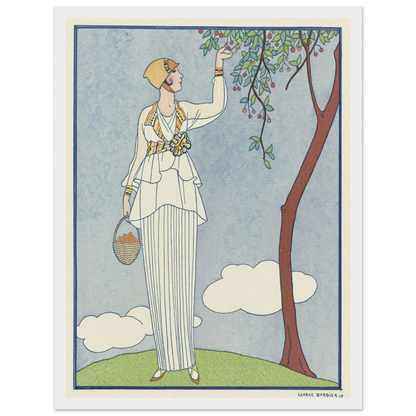 Famous Fashion Houses (1914) Art Print | George Barbier-Quipham Collections