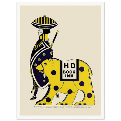 Queen City Ink, Ad. 08 (1890-1913) Art Print | Augustus Jansson-Quipham Collections