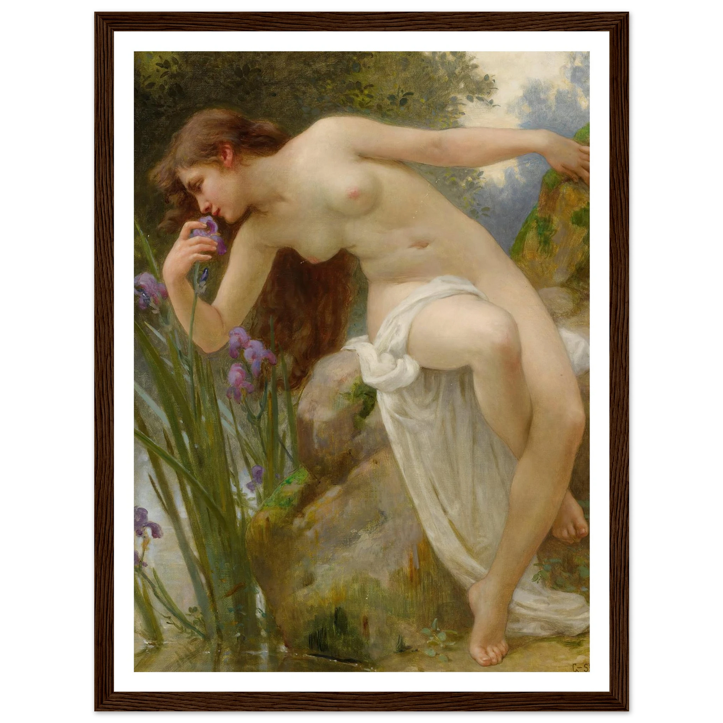 The Fragrant Iris Art Print | Guillaume Seignac-Quipham Collections
