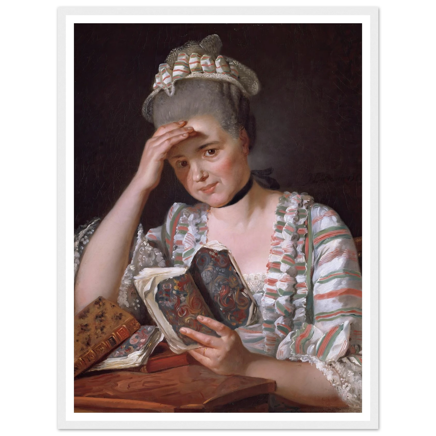 Madame François Buron (1769) Art Print | Jacques Louis David-Quipham Collections