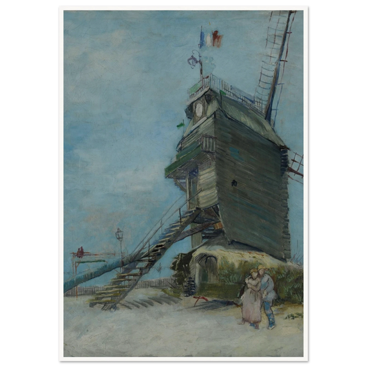 Le Moulin de la Galette (ca. 1886) Art Print | Vincent van Gogh-Quipham Collections