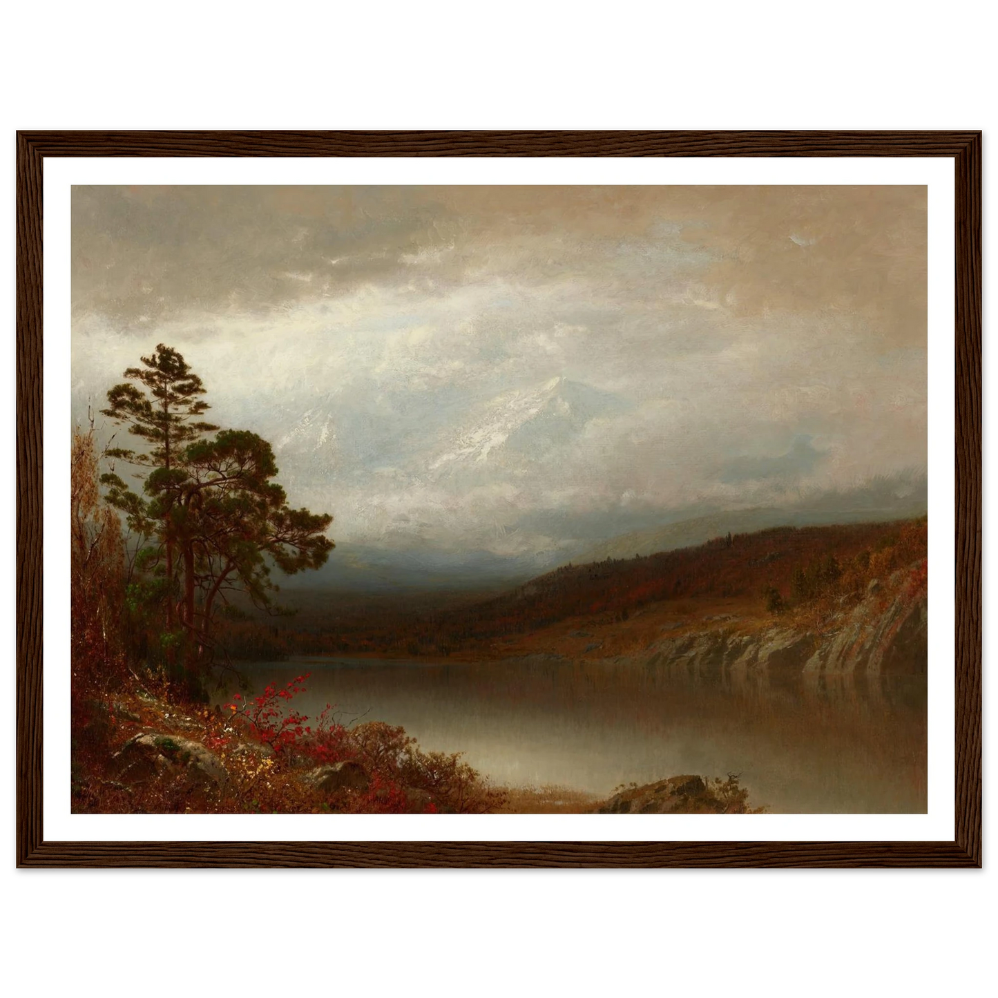 Autumn in the Adirondacks (c. 1872-73) Art Print | Alexander Helwig Wyant-Quipham Collections