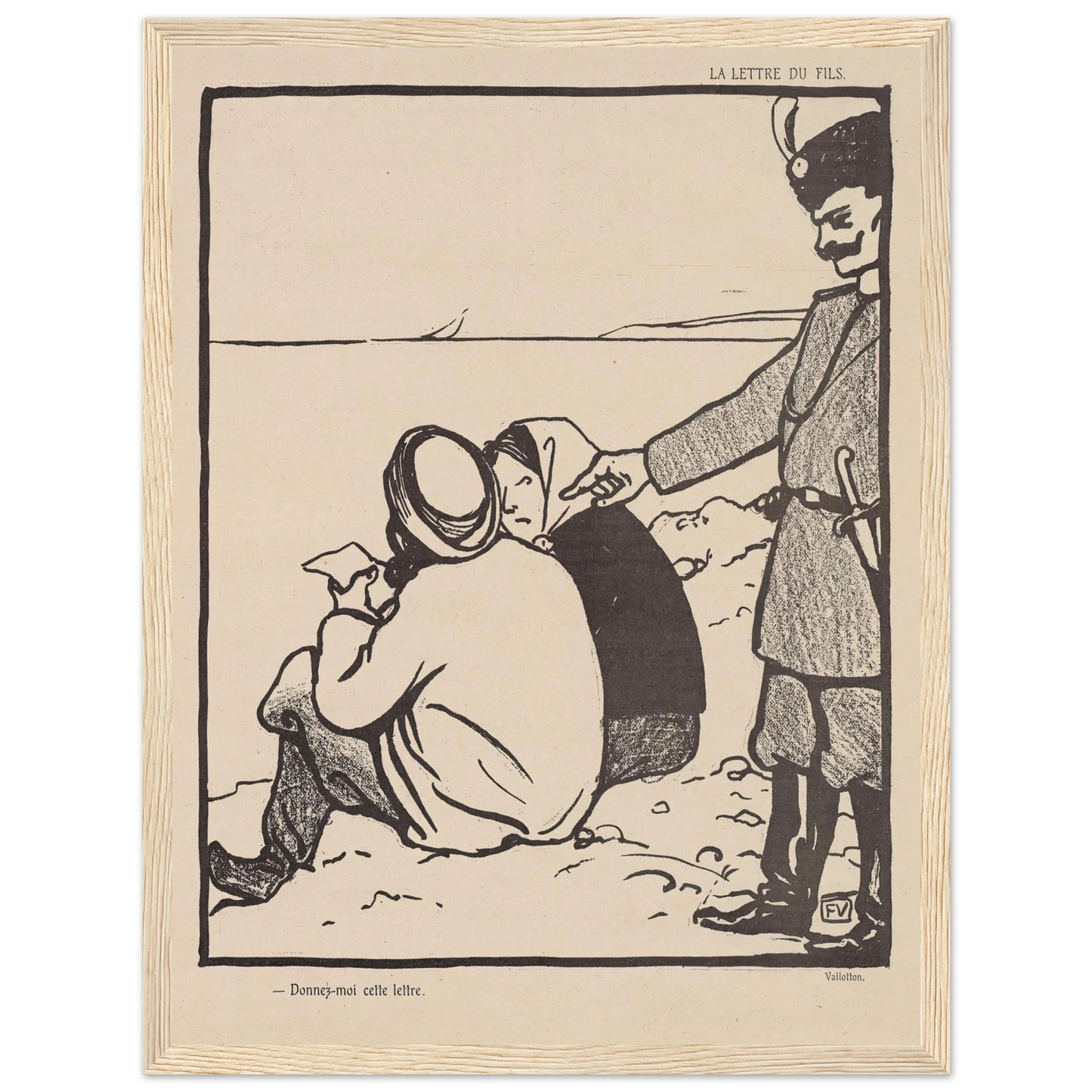 6 juin 1903 Art Print | Felix Vallotton-Quipham Collections
