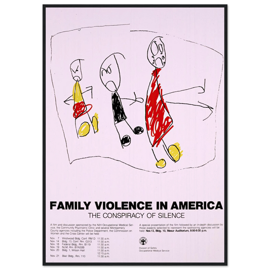 Family violence in America; the conspiracy of silence Art Print | National Institutes of Health-Quipham Collections