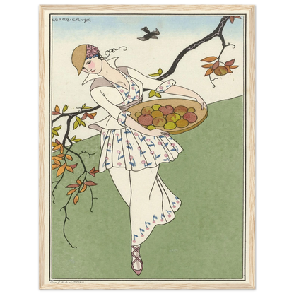 Toilette de taffetas (1914) Art Print | George Barbier-Quipham Collections