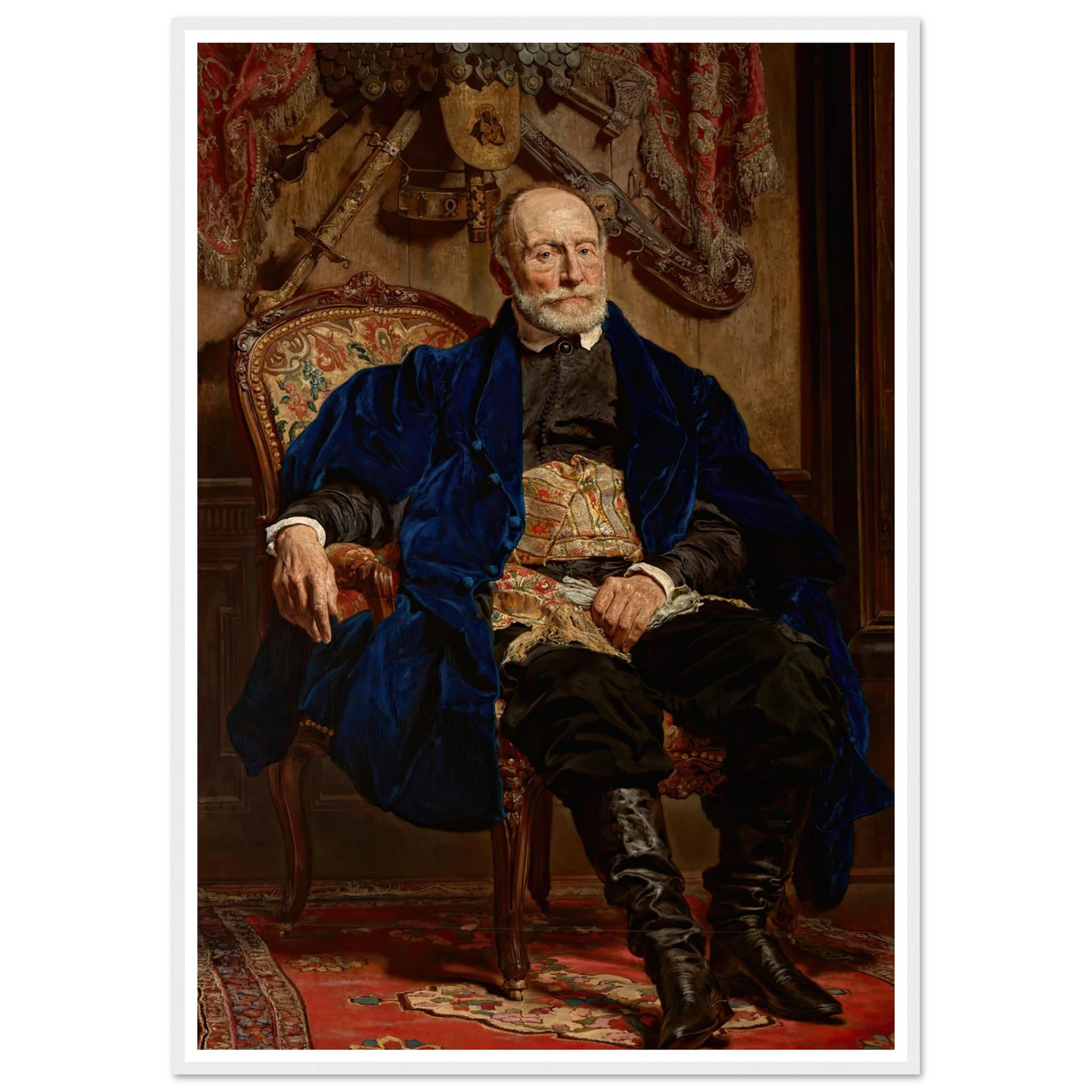 Portrait of Piotr Moszyński (1874) Art Print | Jan Matejko-Quipham Collections