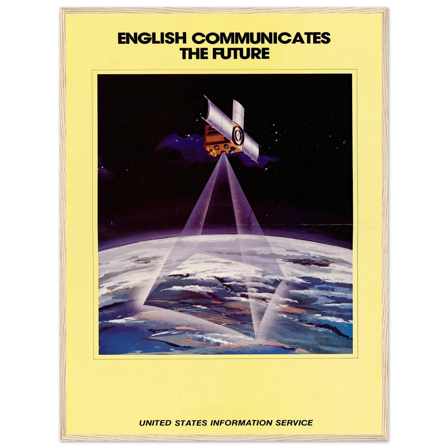 English Communicates the Future. United States Information Service 2 Art Print | US Information Agency-Quipham Collections