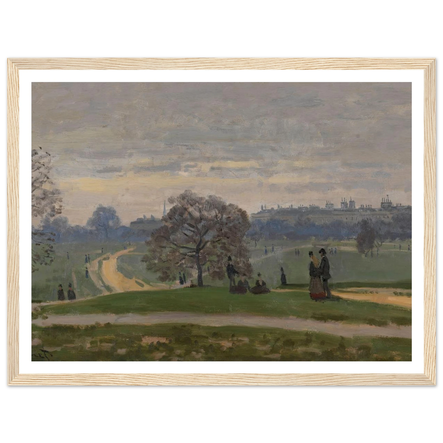 Hyde Park, London (circa 1871) Art Print | Claude Monet-Quipham Collections