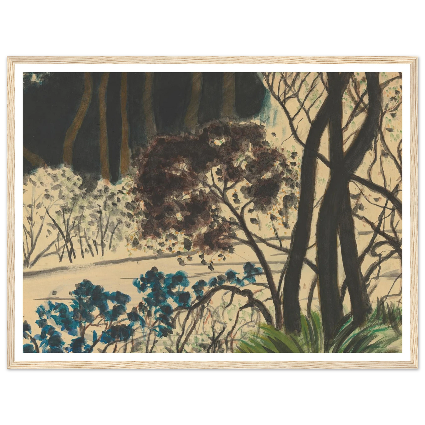 Bosgezicht Art Print | Leon Spilliaert-Quipham Collections