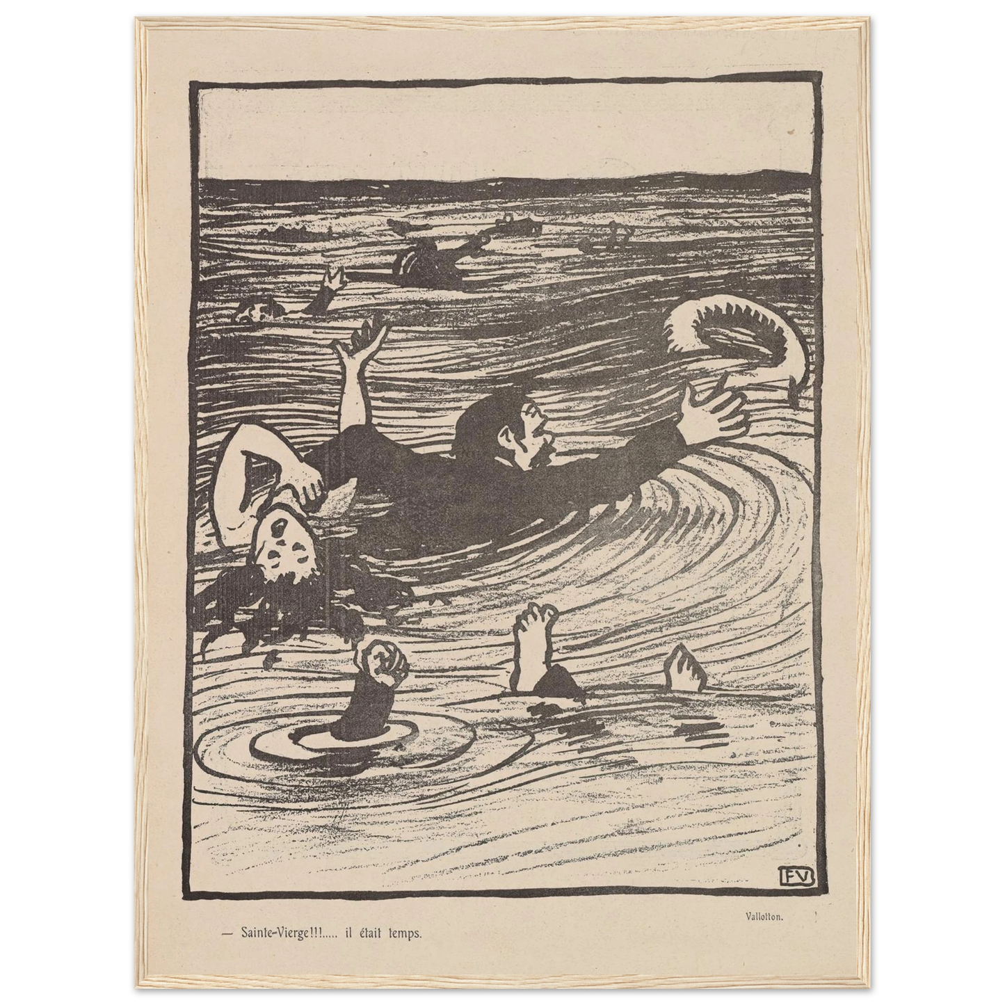 27 juin 1903 Art Print | Felix Vallotton-Quipham Collections