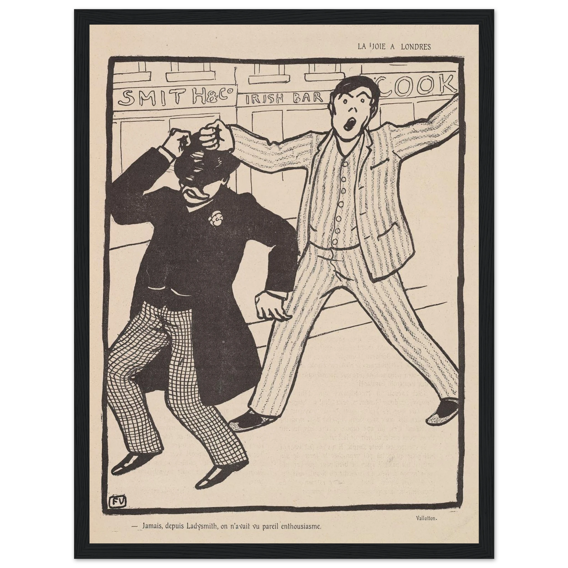 18 juillet 1903 Art Print | Felix Vallotton-Quipham Collections