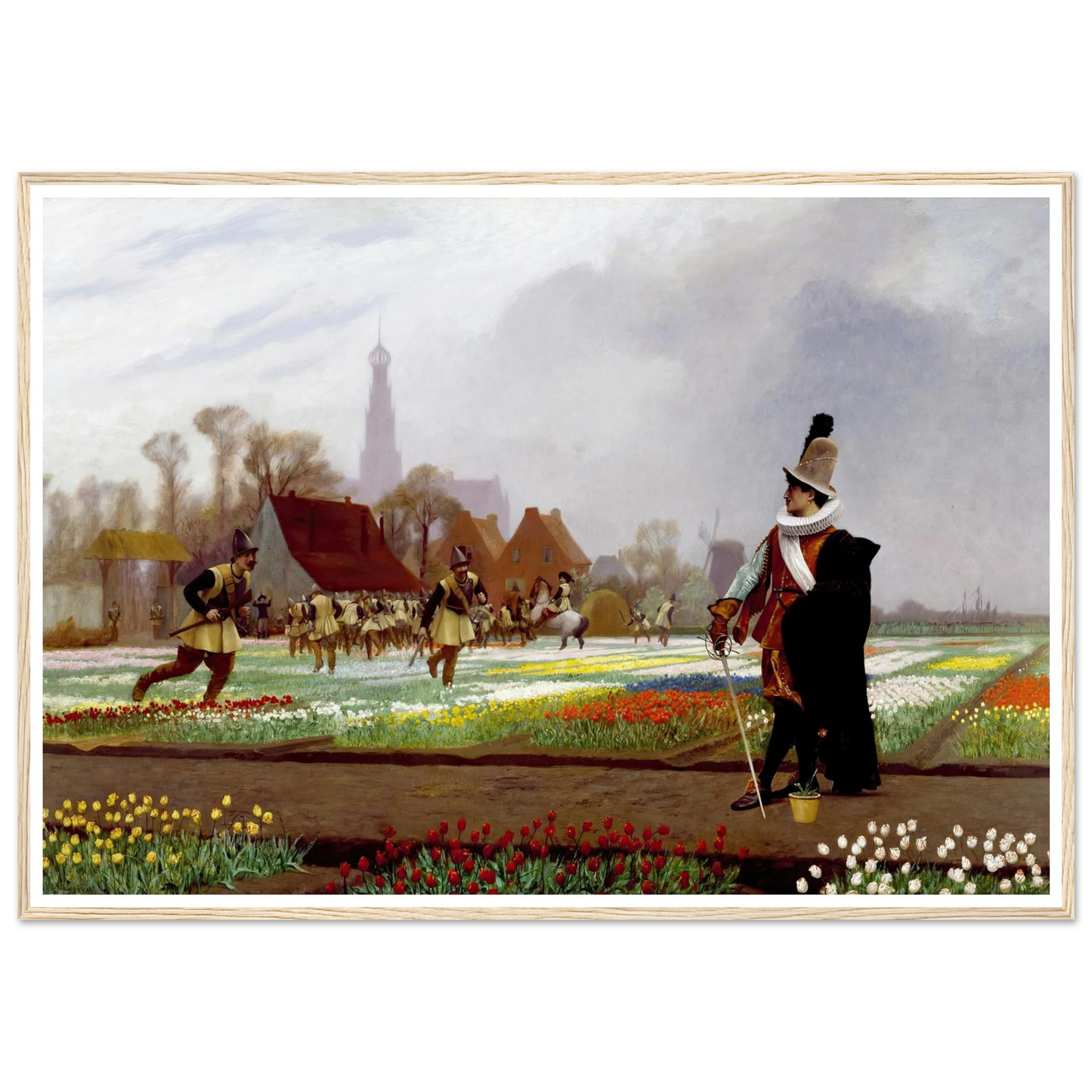 Tulip Folly (1882) Art Print | Jean Leon Gerome-Quipham Collections