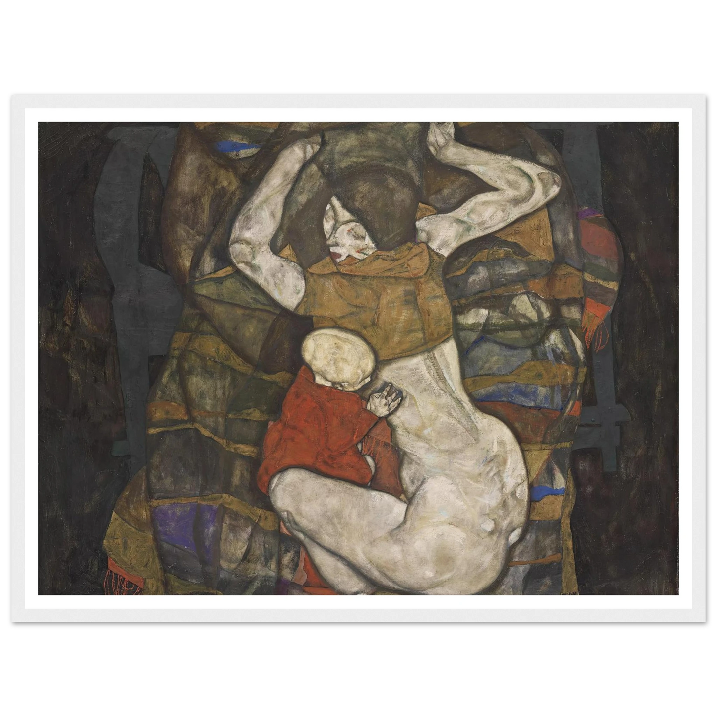 Junge Mutter (1914) Art Print | Egon Schiele-Quipham Collections