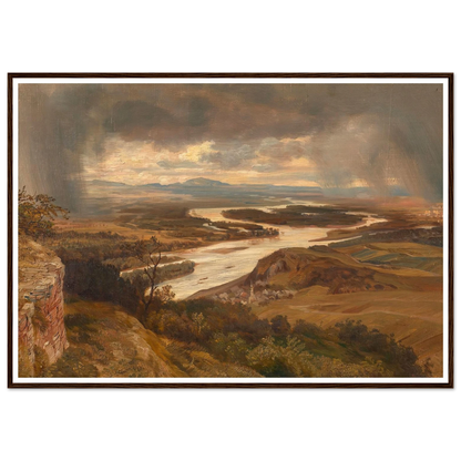 Die Donauauen bei Wien (ca. 1870) Art Print | Josef Hoffmann-Quipham Collections