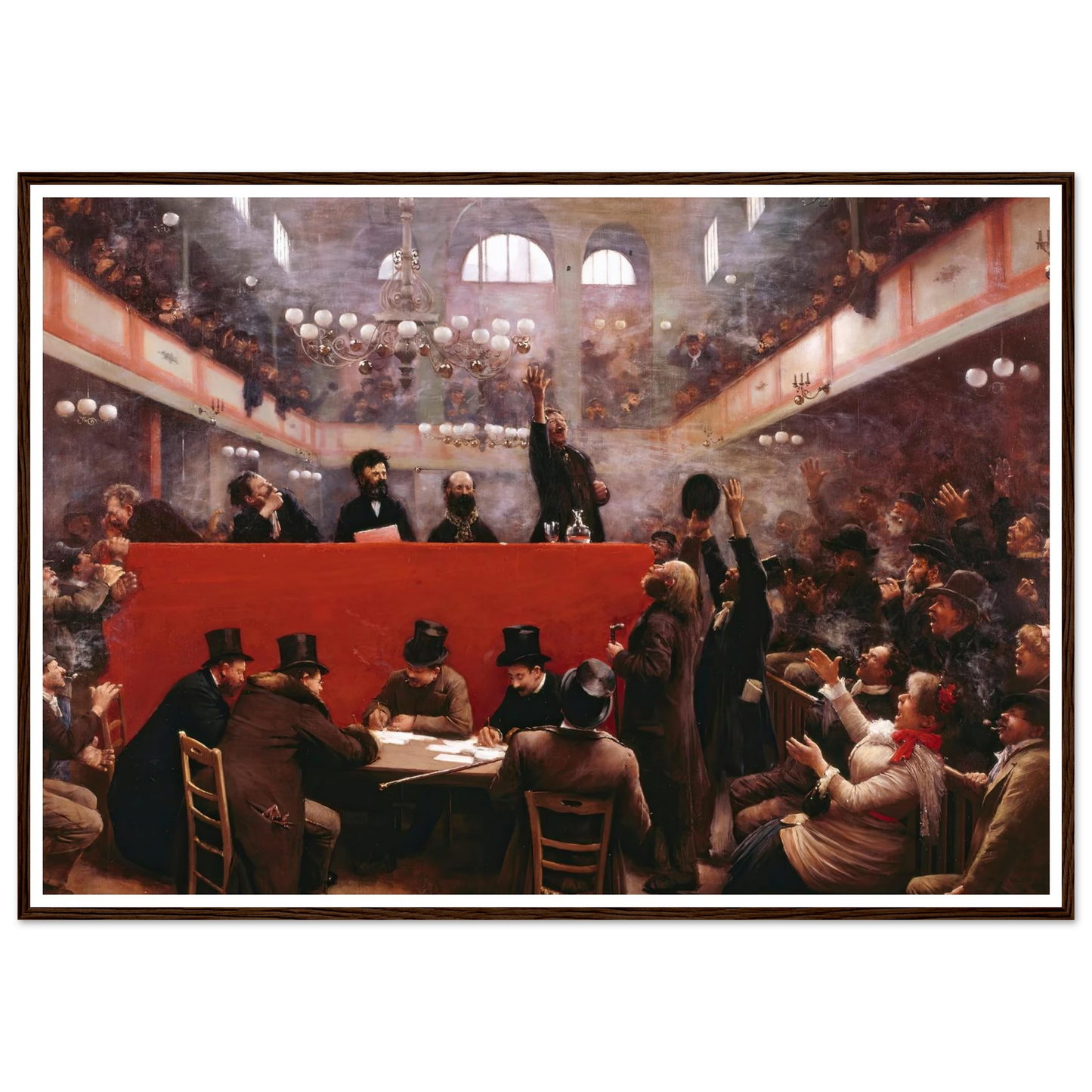 Salle Graffard (1884) Art Print | Jean Beraud-Quipham Collections