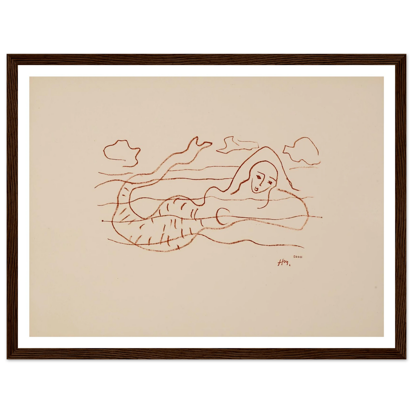 Sirènes (1942) Art Print | Henri Matisse-Quipham Collections