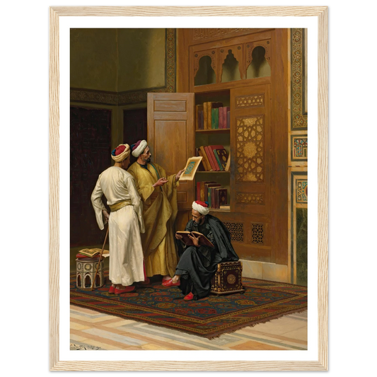 The Scholars (1901) Art Print | Ludwig Deutsch-Quipham Collections
