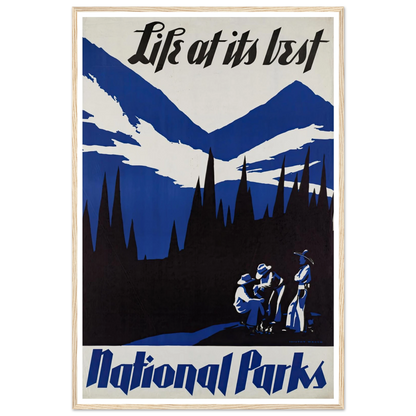 Life at its best. National Parks (ca. 1930–1939) Art Print | Dorothy Waugh-Quipham Collections