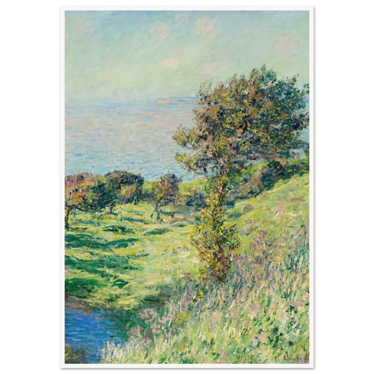 Coup de vent (1881) Art Print | Claude Monet-Quipham Collections