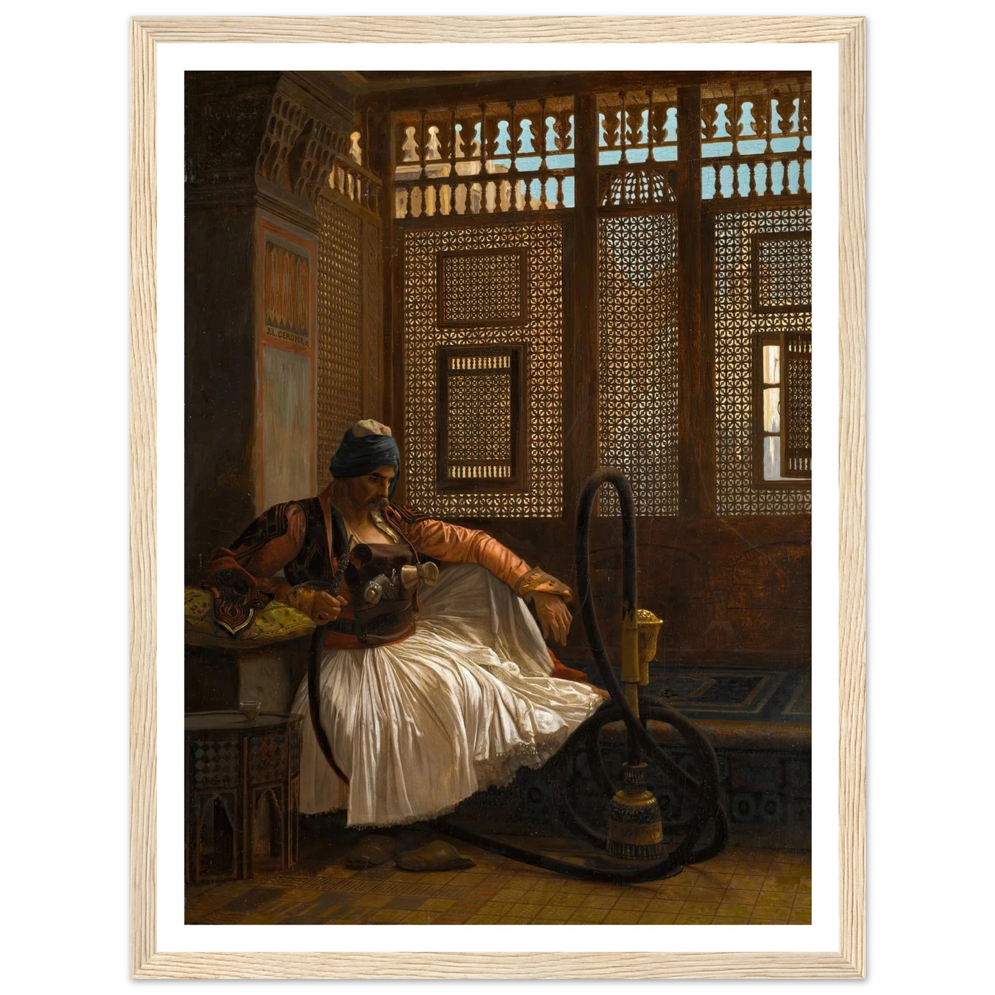 Arnaut at Rest Art Print | Jean Leon Gerome-Quipham Collections