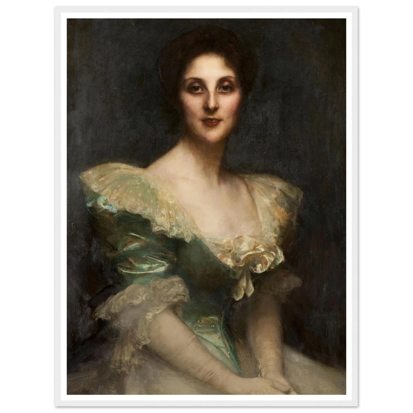Portrait de Fanny Thérèse Reinach (1896) Art Print | Pascal Adolphe Jean Dagnan Bouveret-Quipham Collections