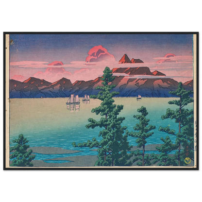Hizen, Mount Unzen (1927) Art Print | Kawase Hasui-Quipham Collections