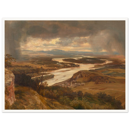 Die Donauauen bei Wien (ca. 1870) Art Print | Josef Hoffmann-Quipham Collections
