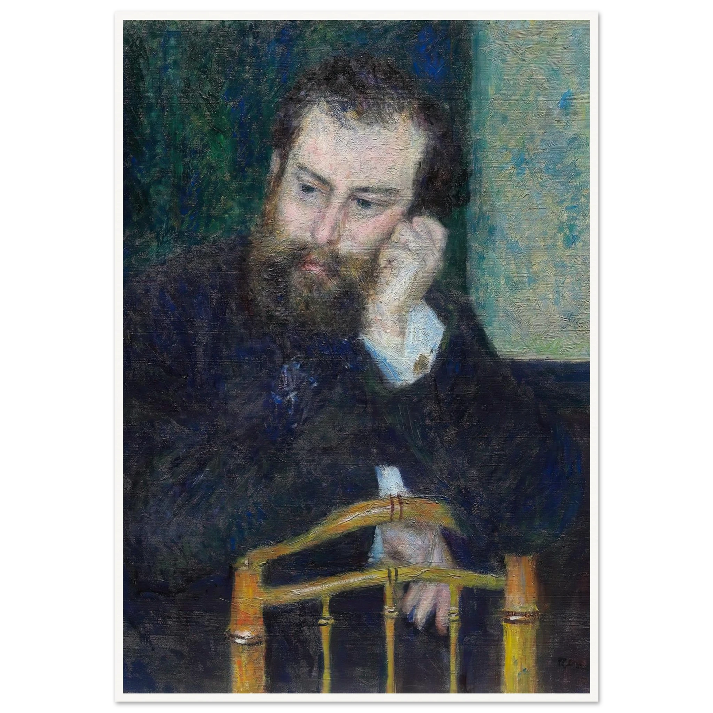 Alfred Sisley (1876) Art Print | Pierre Auguste Renoir-Quipham Collections