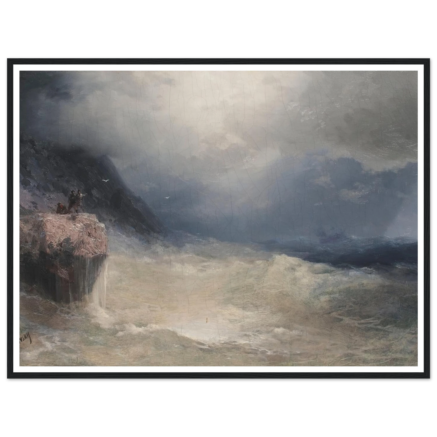 The Survivor Art Print | Ivan Konstantinovich Aivazovsky-Quipham Collections