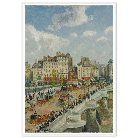 The Pont-Neuf Art Print | Camille Pissarro-Quipham Collections